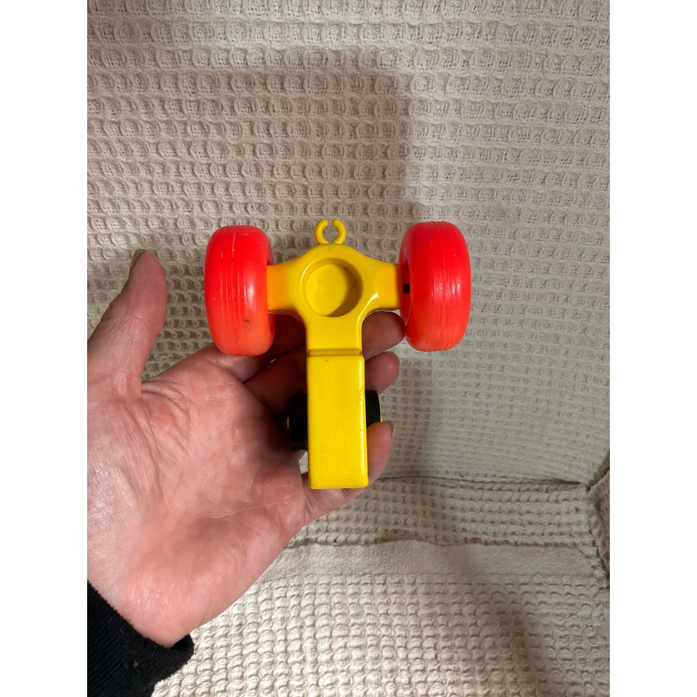 Kidcore Unisex Fisher Price Little People Tractor Small Yellow Red
